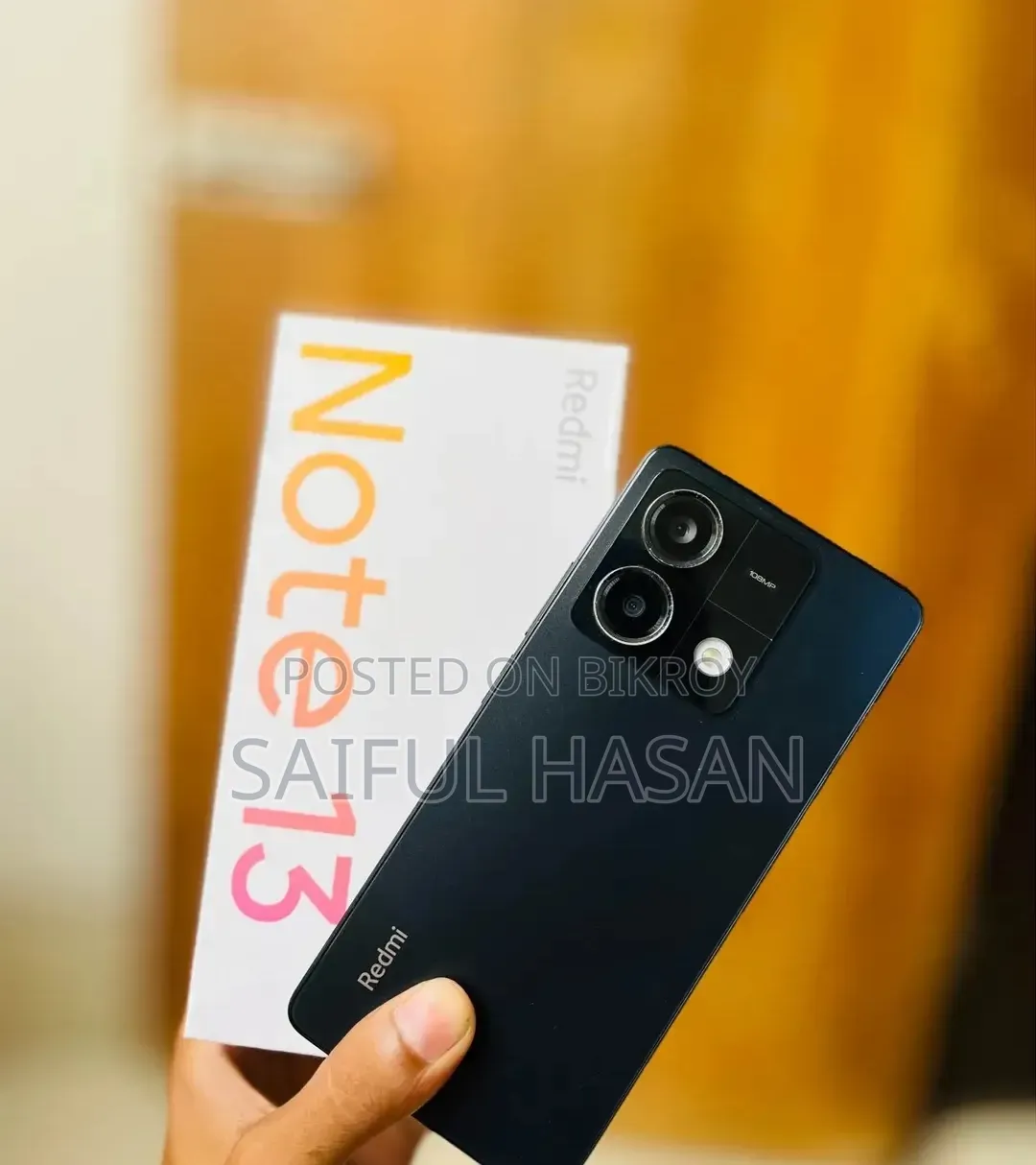 Xiaomi Redmi Note 13 ২৫৬ জিবি ব্ল্যাক