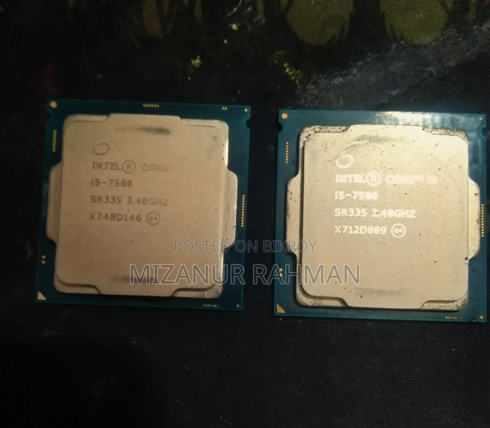 Intel Core i5 7th Gen Processor 3.40GHz
