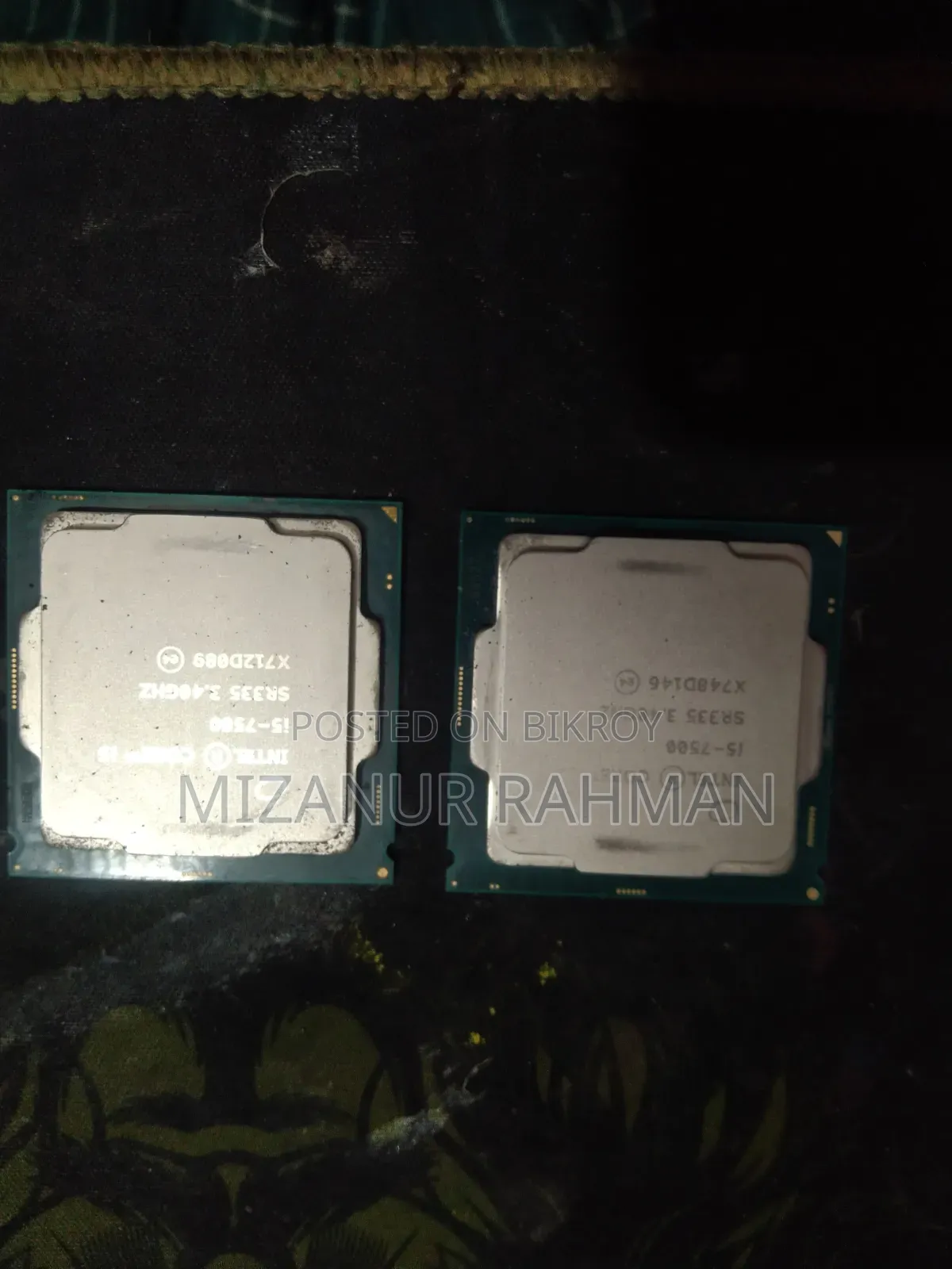 Intel Core i5 7th Gen Processor 3.40GHz