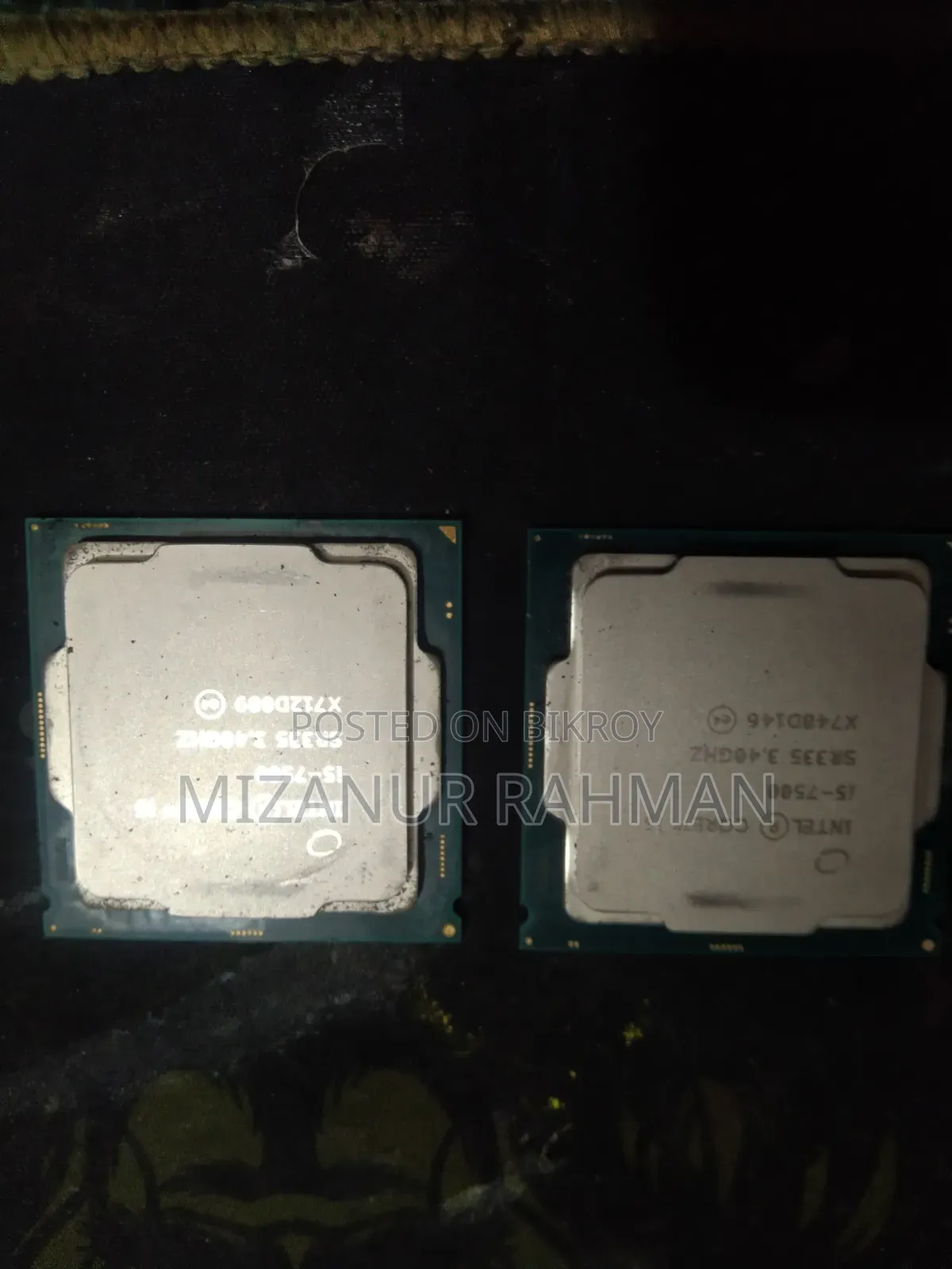 Intel Core i5 7th Gen Processor 3.40GHz