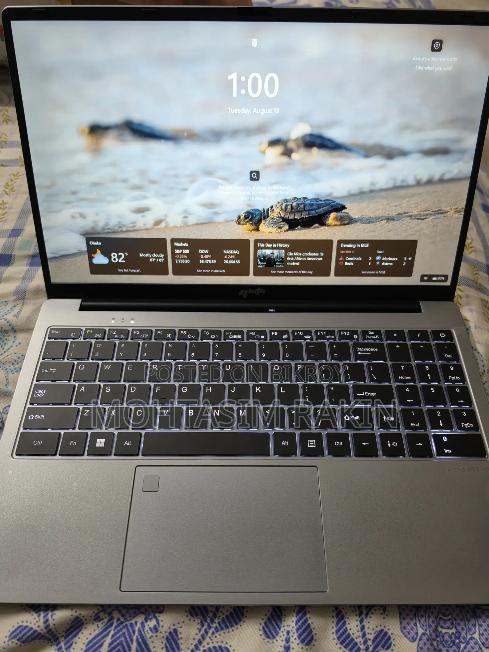 New Laptop 8GB Intel SSD 500GB