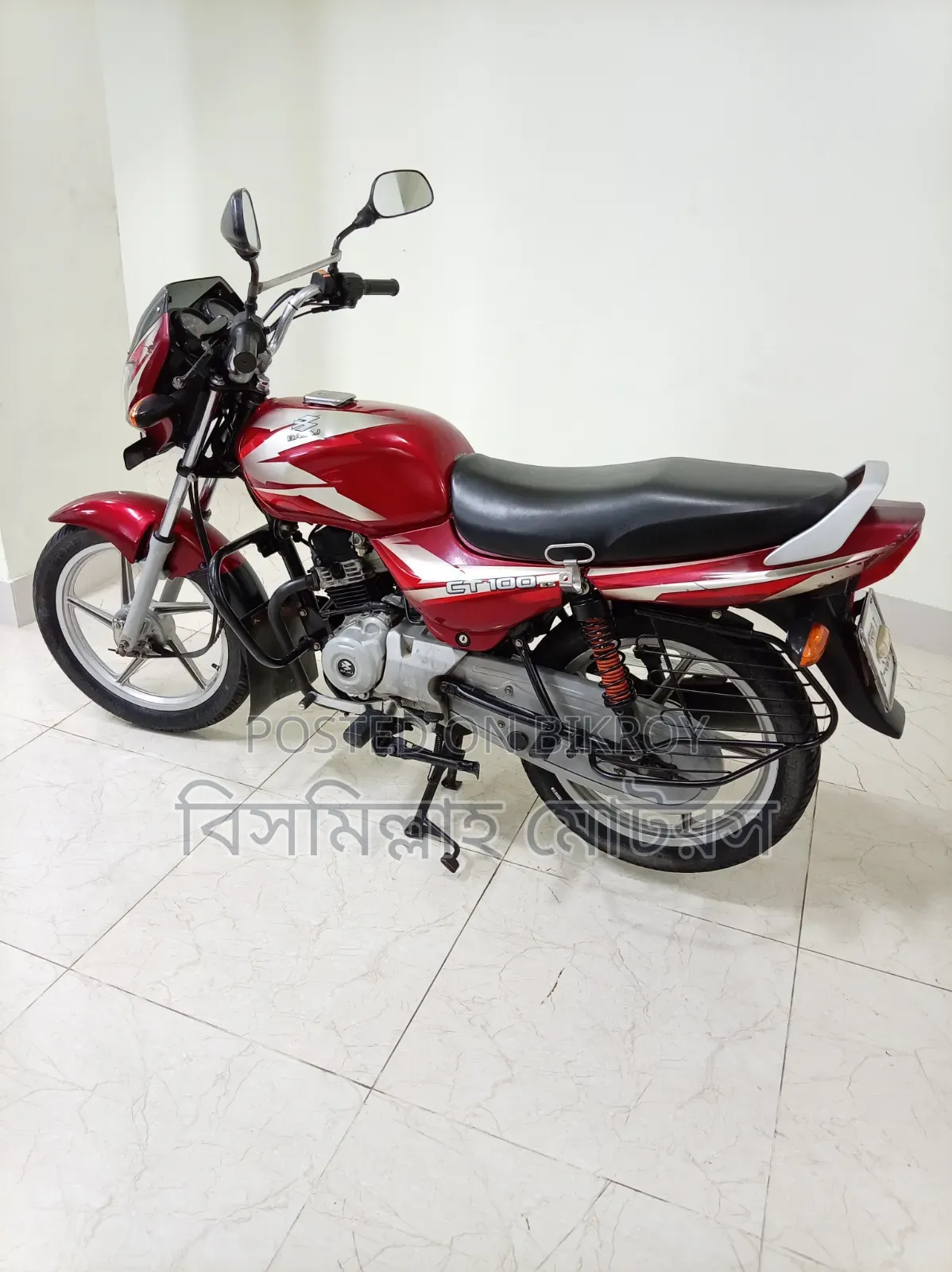 বাজাজ CT 100 ES ২০২১ লাল
