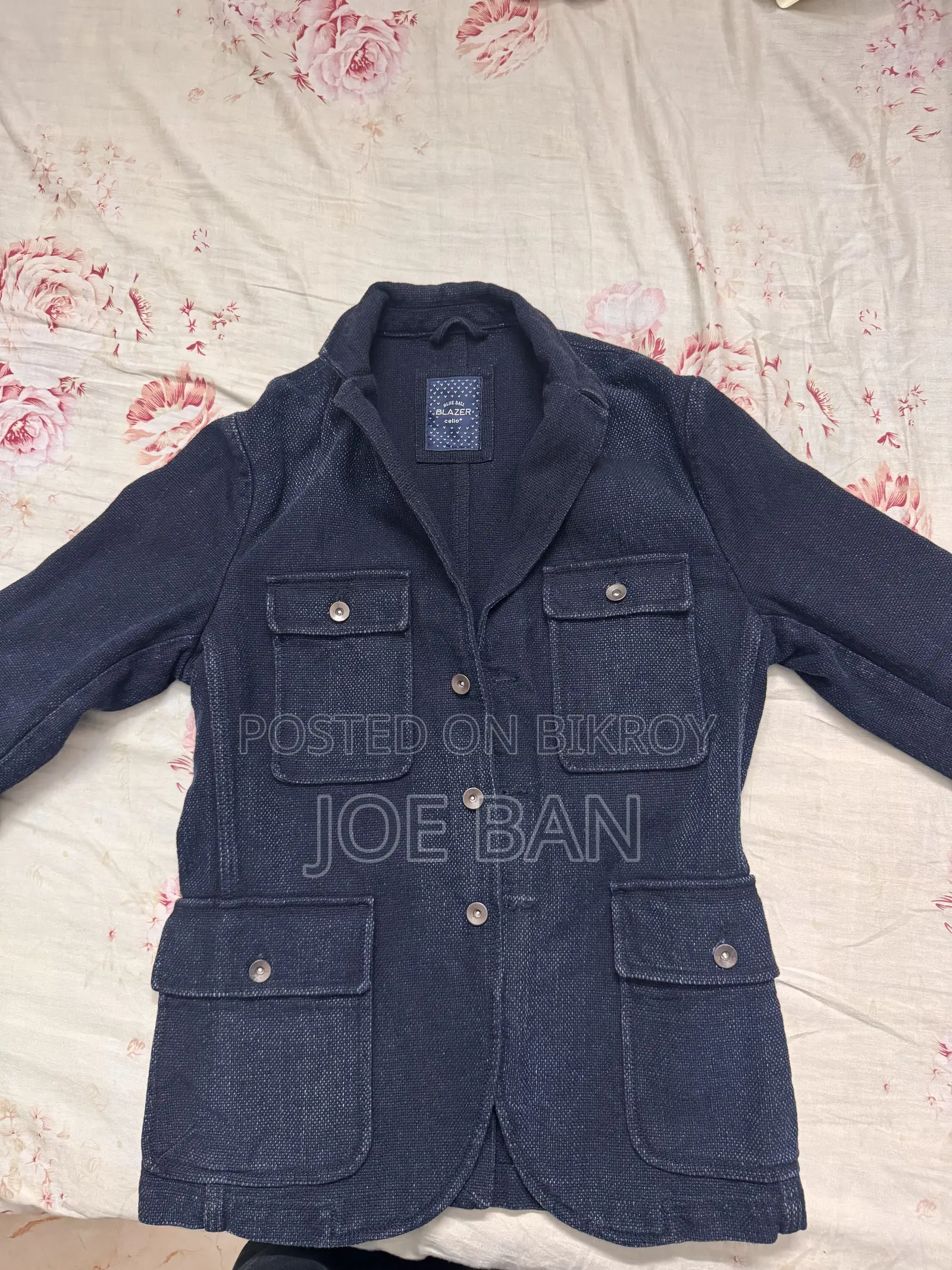 Italian Brand Celio Jeans Vintage Style Blazer