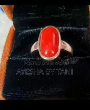 New, Hallmarked, 21 Karat, Lifetime Stone Guarantee, Ring