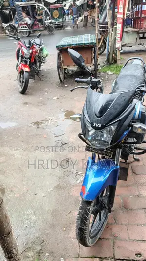 TVS Stryker 125 2018 Blue