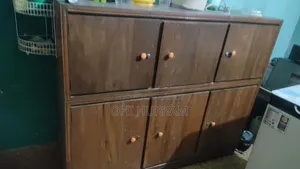 Almira 6 Door Clothes Storage Almira Teak Wood