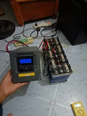 Socomec UPS + 24V 50Ah Lithium Phosphate Battery Setup for Sale