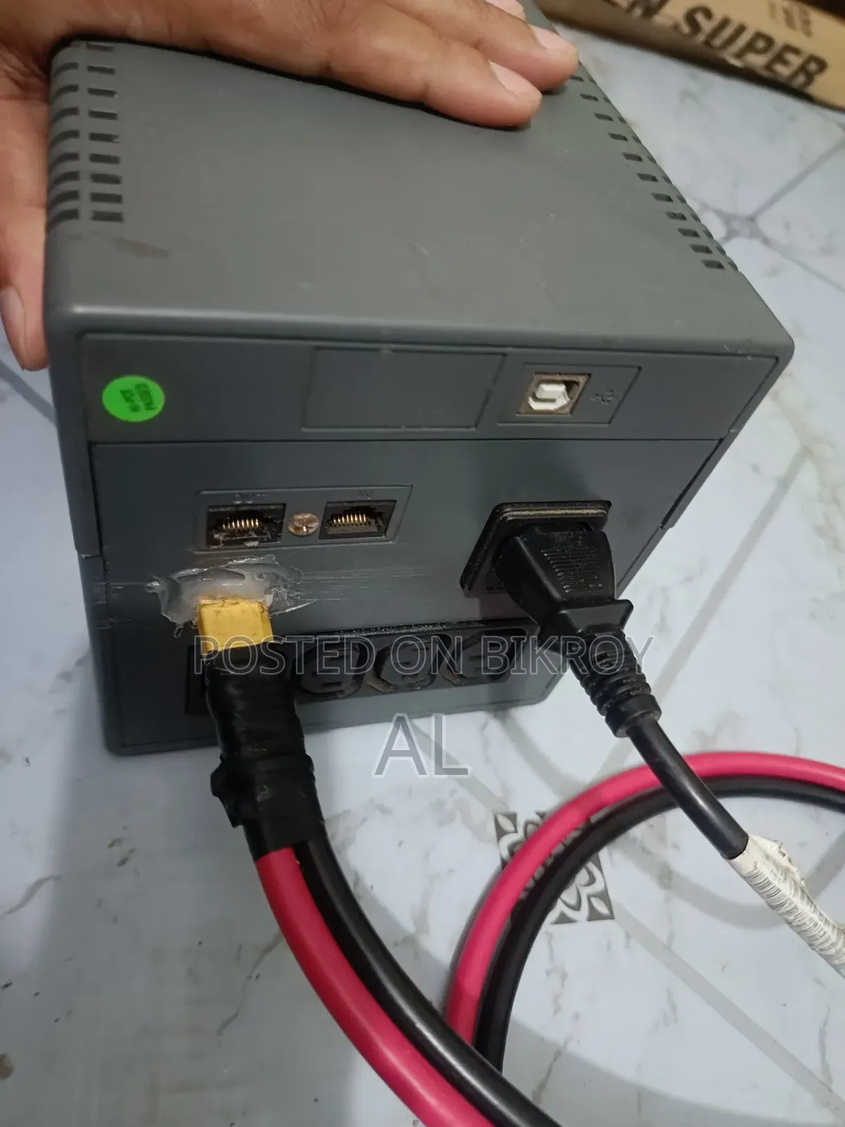 Socomec UPS + 24V 50Ah Lithium Phosphate Battery Setup for Sale