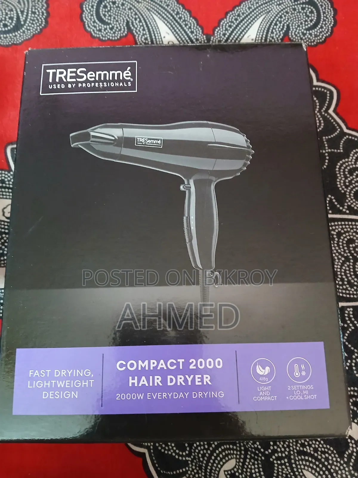 TRESemme Compact 2000 HAIR DRYER