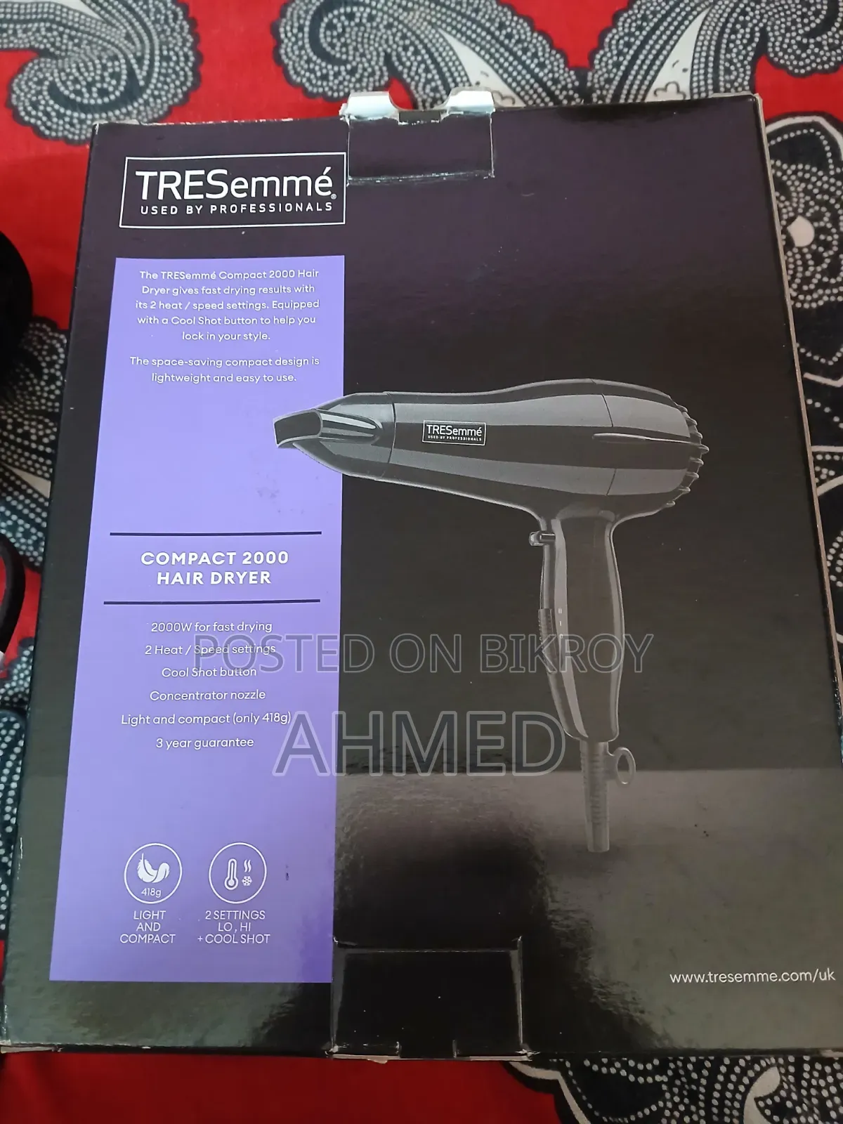 TRESemme Compact 2000 HAIR DRYER