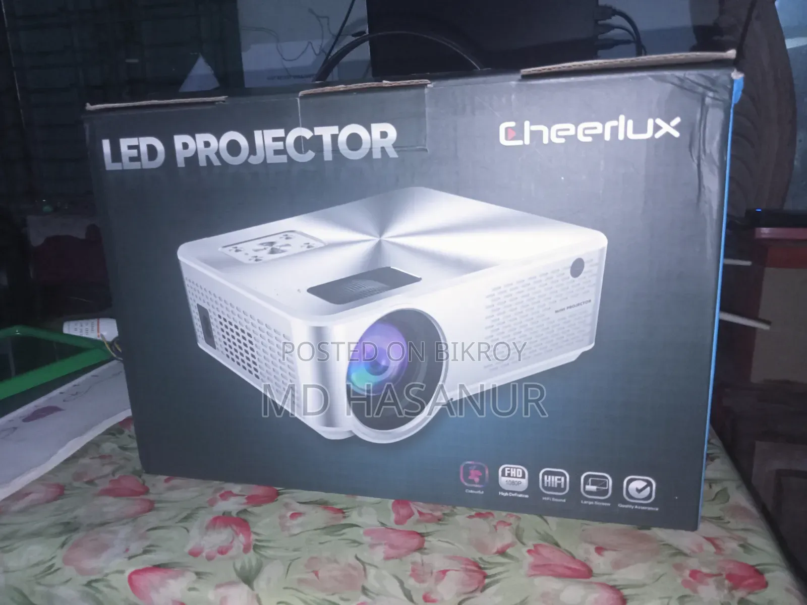 Cheerlux C 9 3600 Lumens Projector একদম নতুন