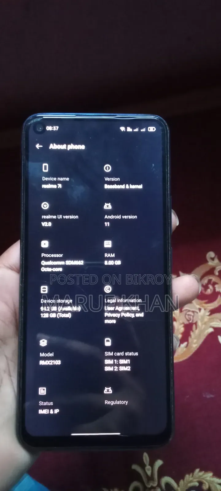Realme 7i 128 GB Blue