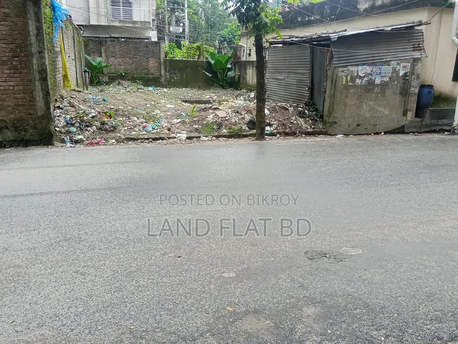 2.36 Katha Plot for Sale With Completed Piling. Mohammadpur.