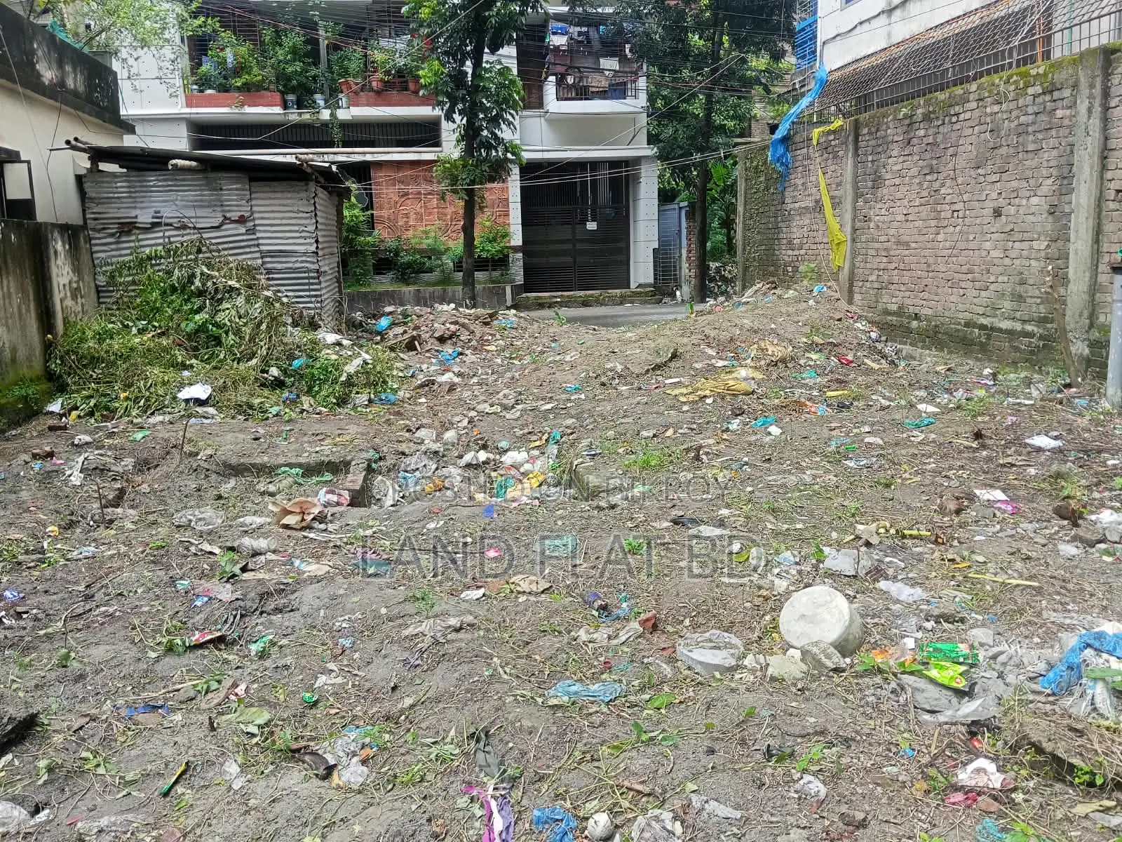 2.36 Katha Plot for Sale With Completed Piling. Mohammadpur.