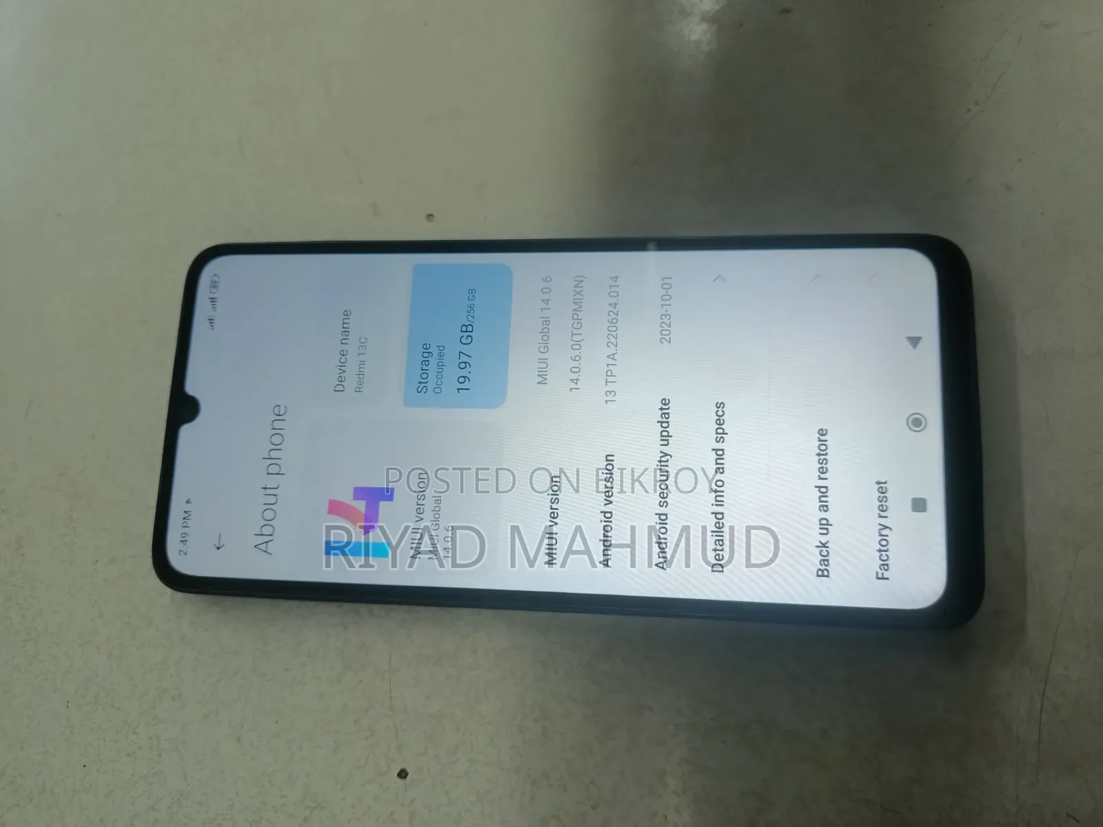 Xiaomi Redmi 13C 256 GB Black