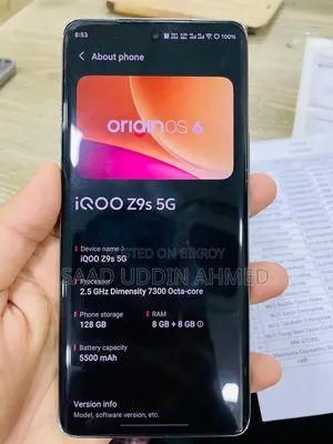 iQOO Z9x 128 GB Graphite