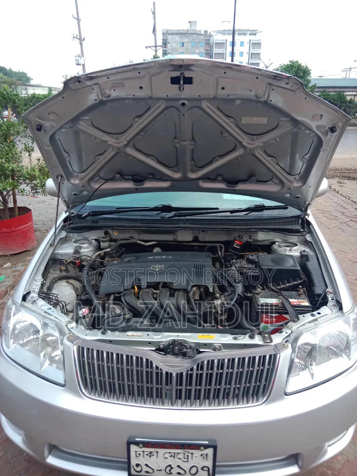 Toyota Corolla Sedan Automatic 2005 Silver