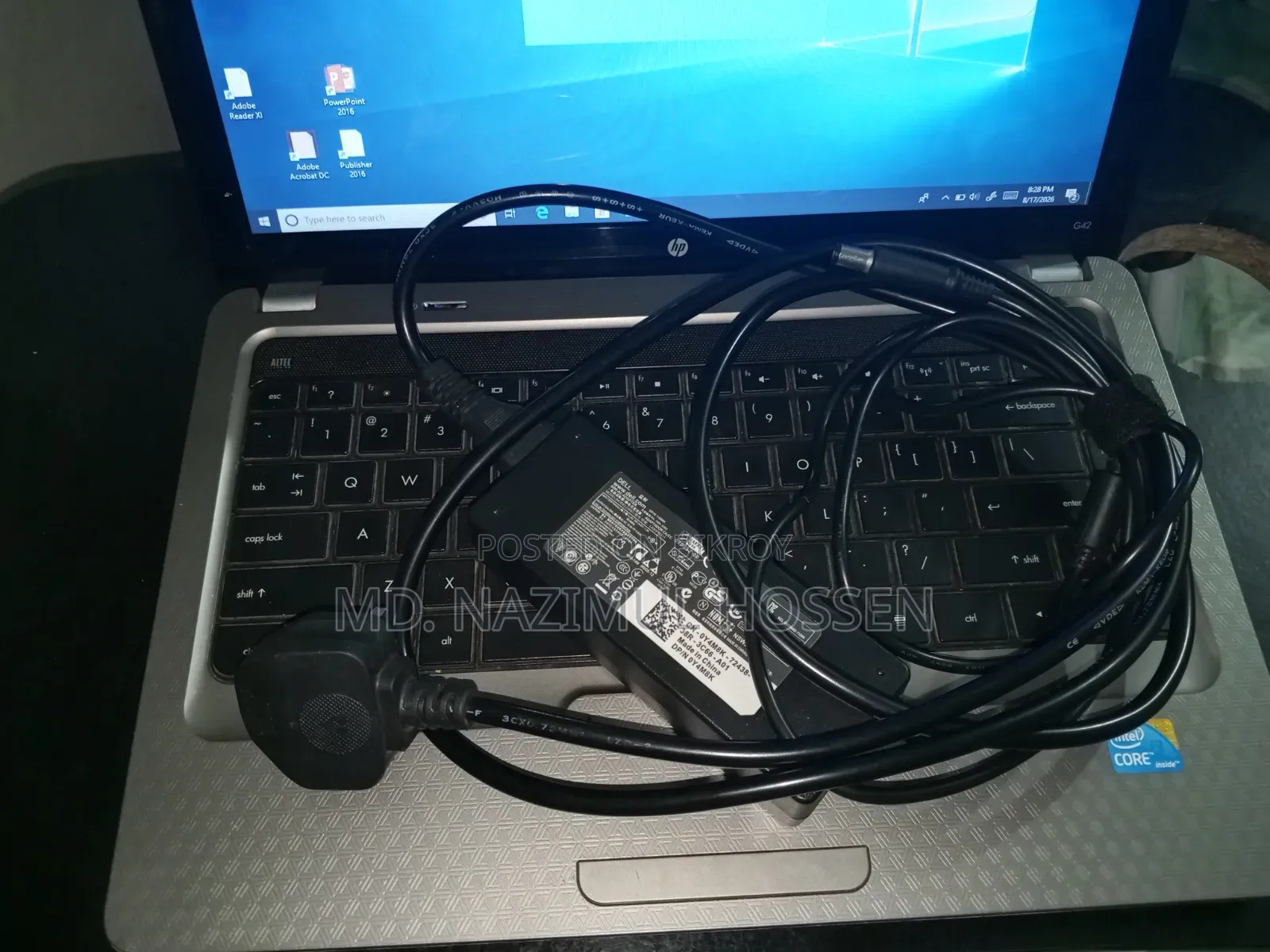 HP 15 Laptop 8GB Intel Core I3 HDD+SSD 500GB