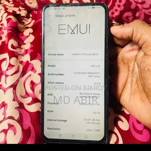 Huawei Y9 Prime 2019 128 GB Blue