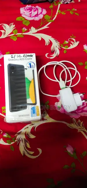স্যামসাং গ্যালাক্সি এ০৩ কোর ৩২ জিবি ব্ল্যাক