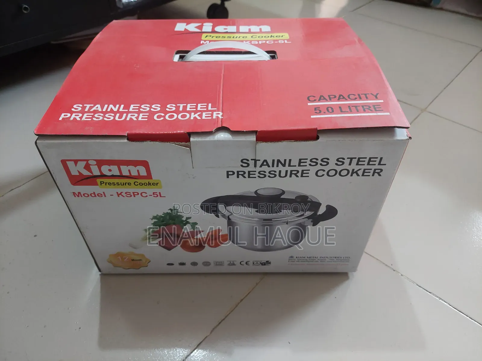 Stainless Steel Pressure Cooker