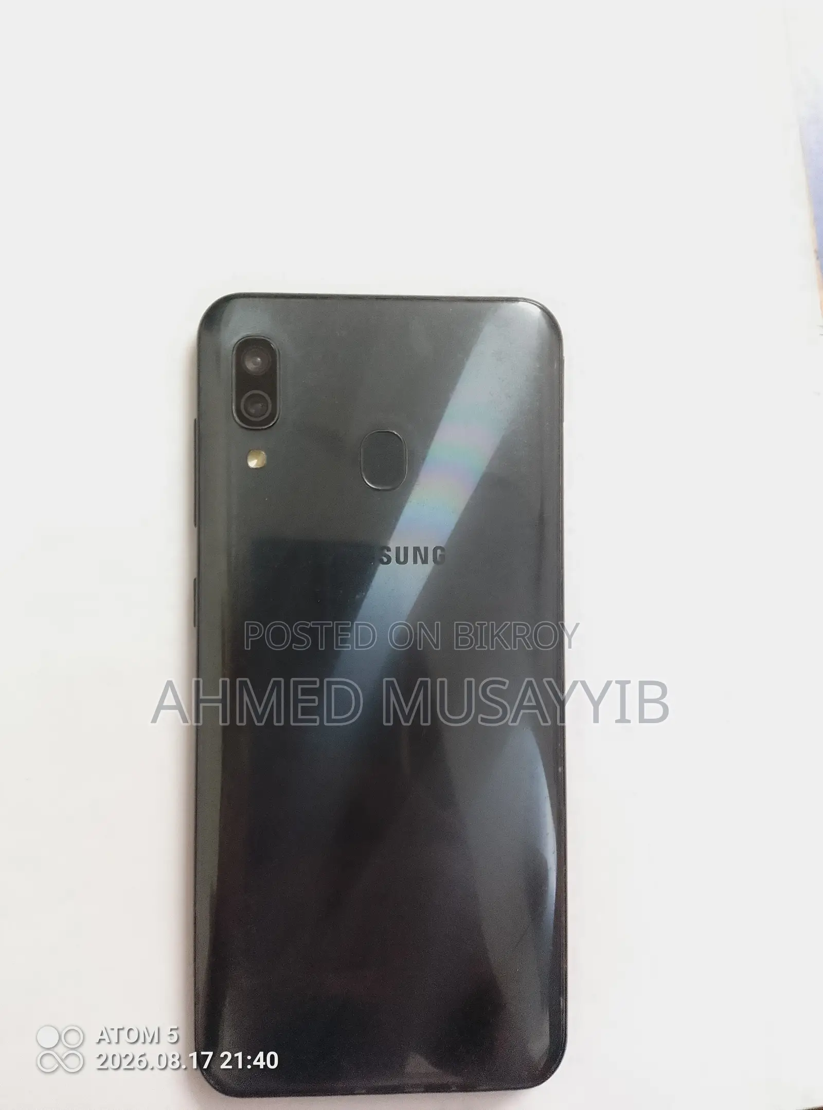 Samsung Galaxy A30 64 GB Black