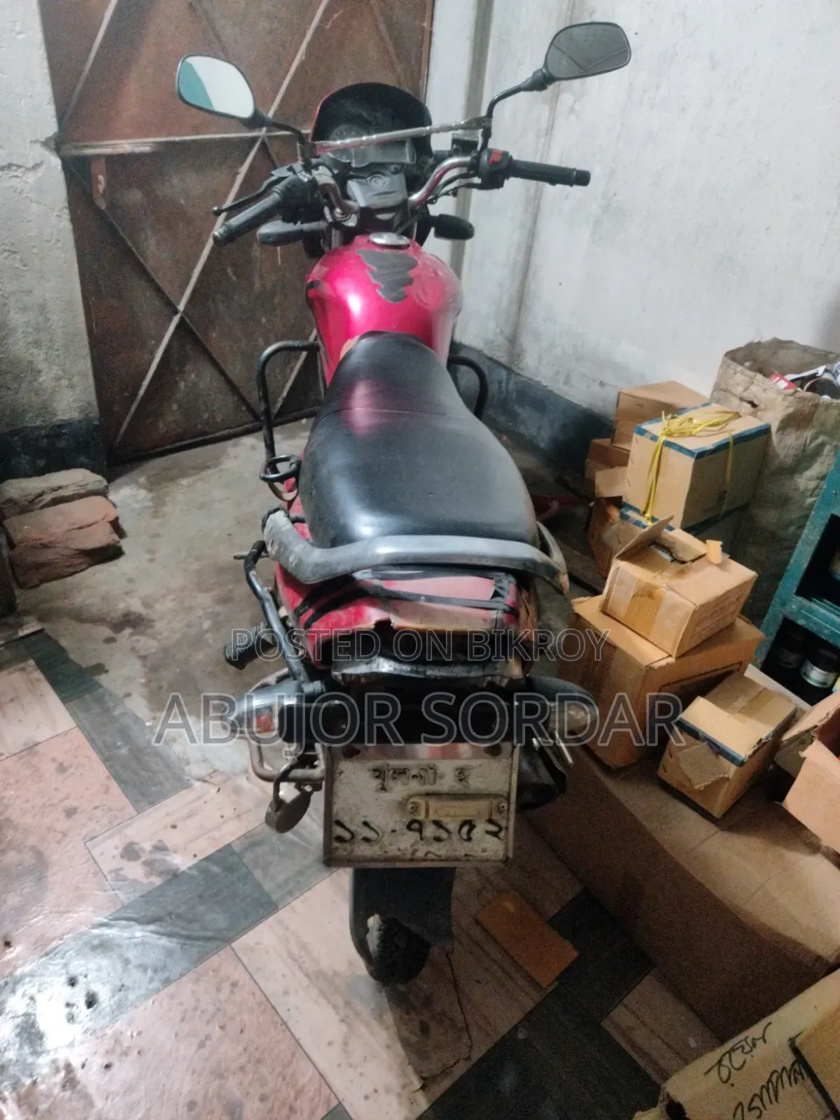 হিরো প্যাশন প্রো ২০১৪ লাল