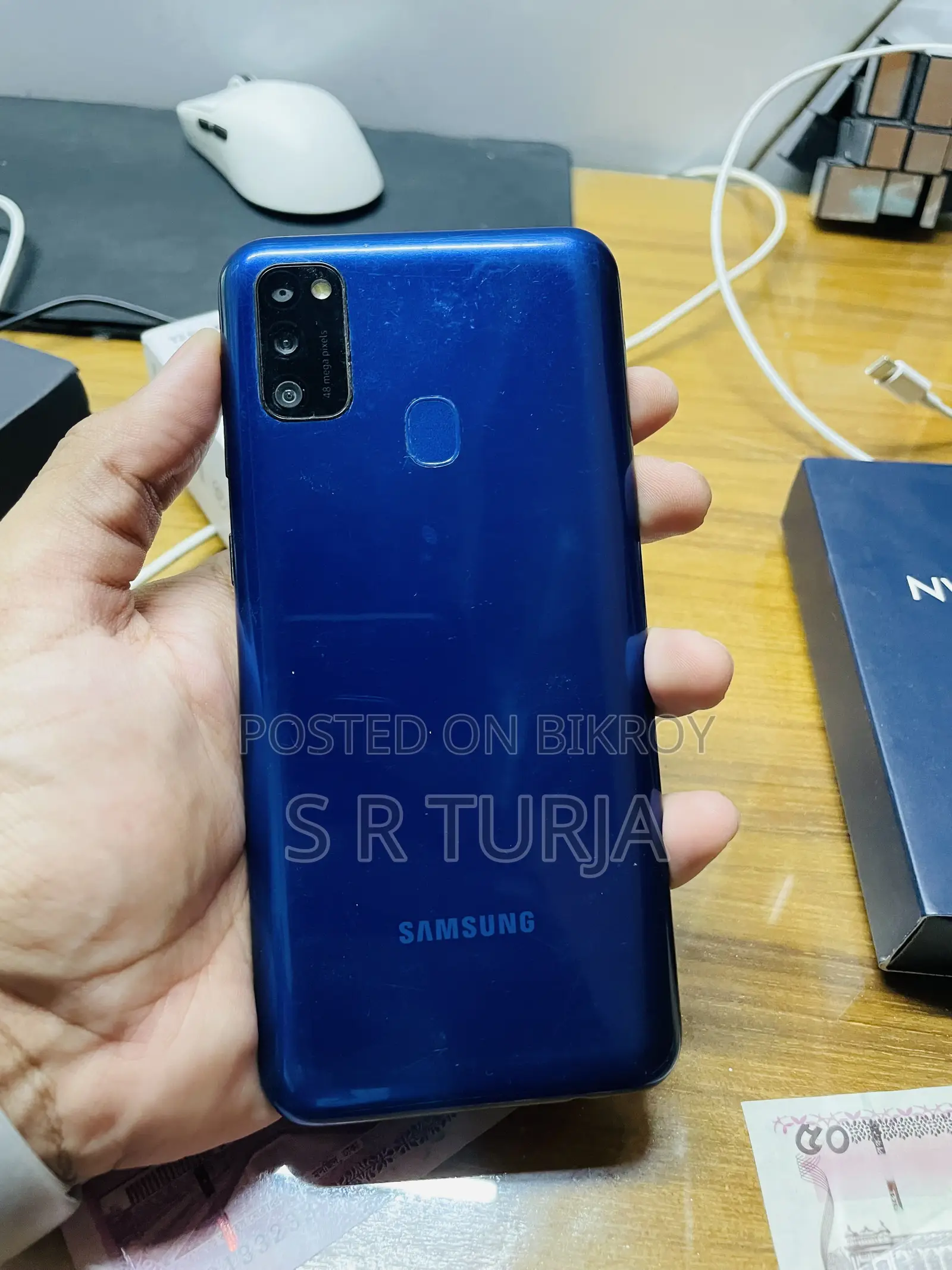 স্যামসাং গ্যালাক্সি এম২১ ৬৪ জিবি ব্লু