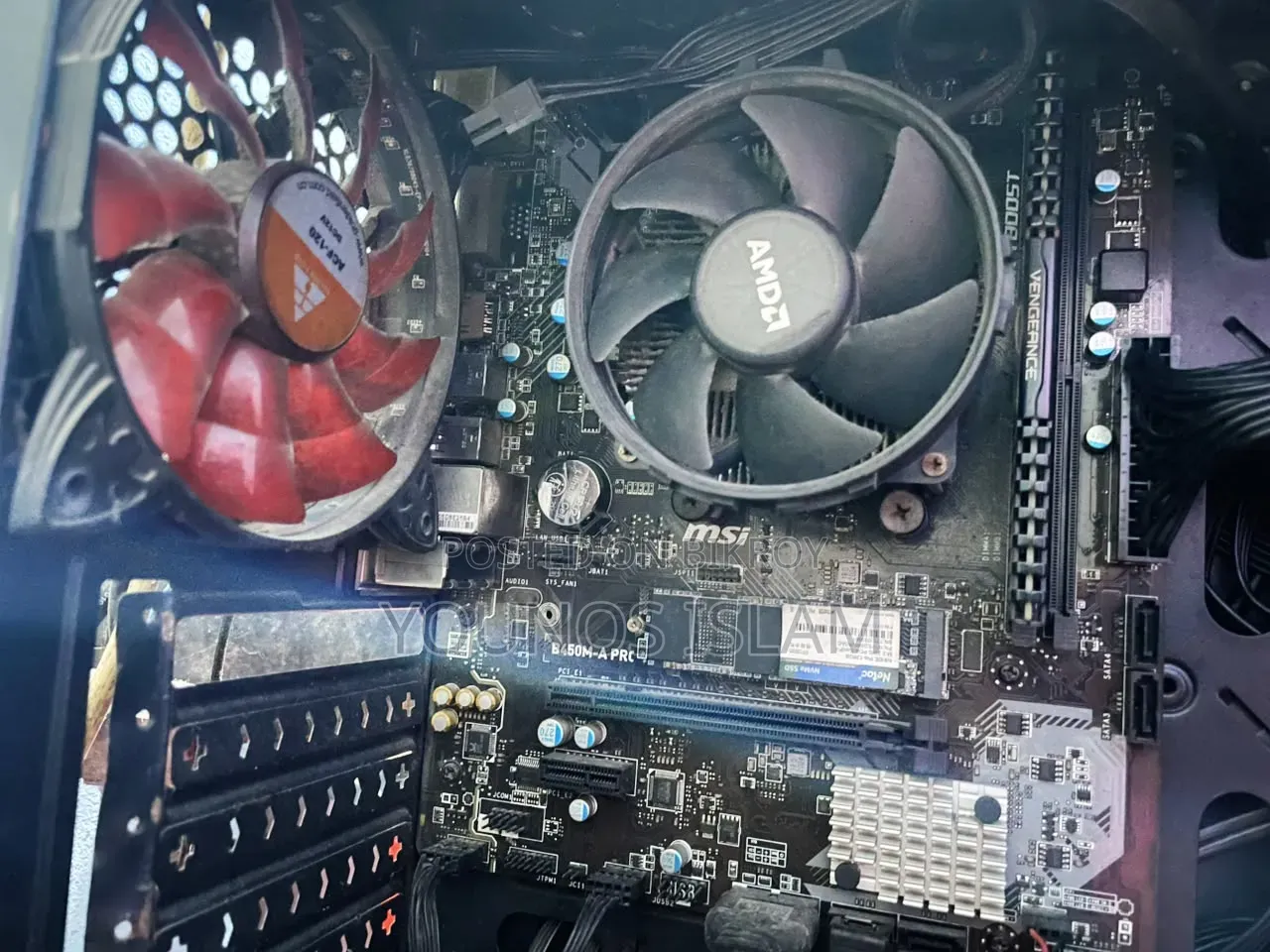 Desktop Computer MSI Model 8GB AMD Ryzen 5 HDD+SSD 1T