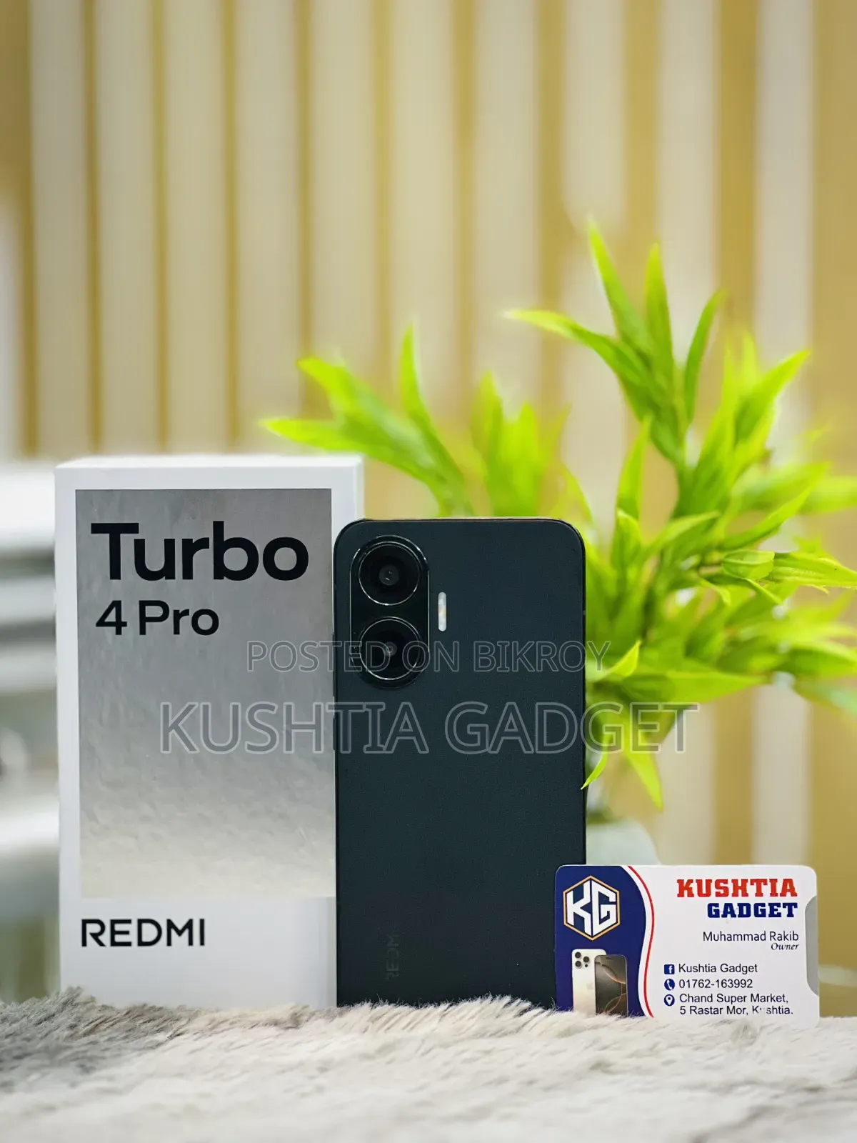 Xiaomi Redmi Turbo 4 Pro 256 GB Black