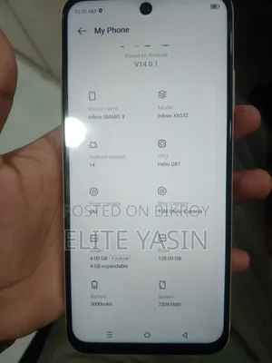 Infinix Smart 9 128 GB Gold