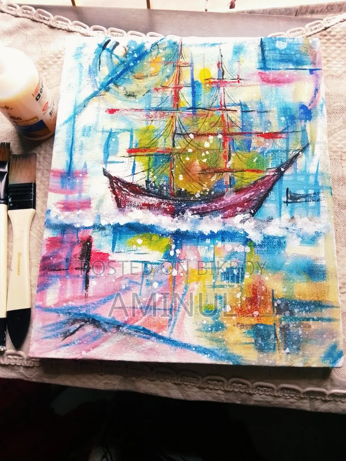 Hand Painted Canvas