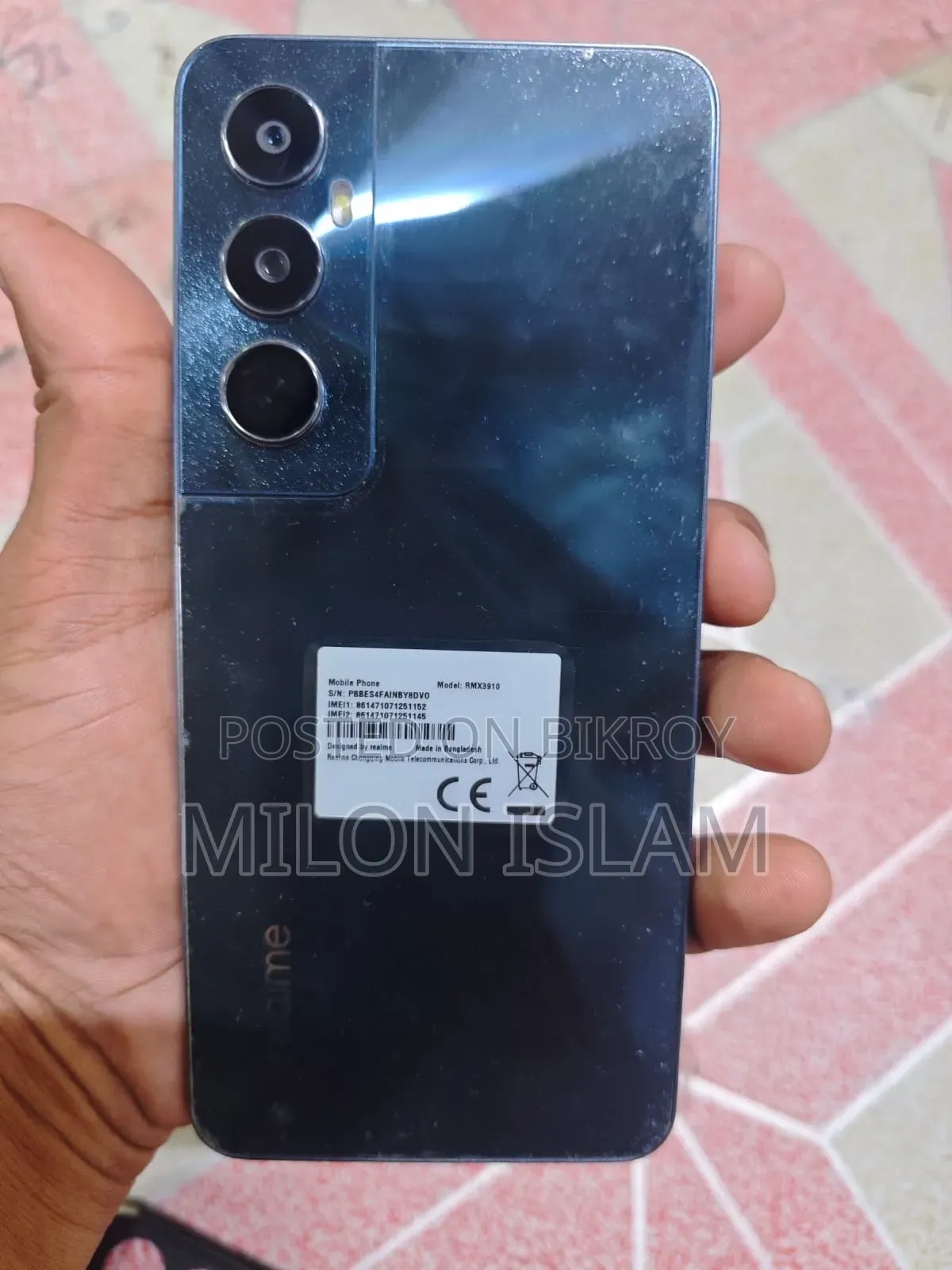 রিয়েলমি সি৬৭ ১২৮ জিবি রোজ গোল্ড