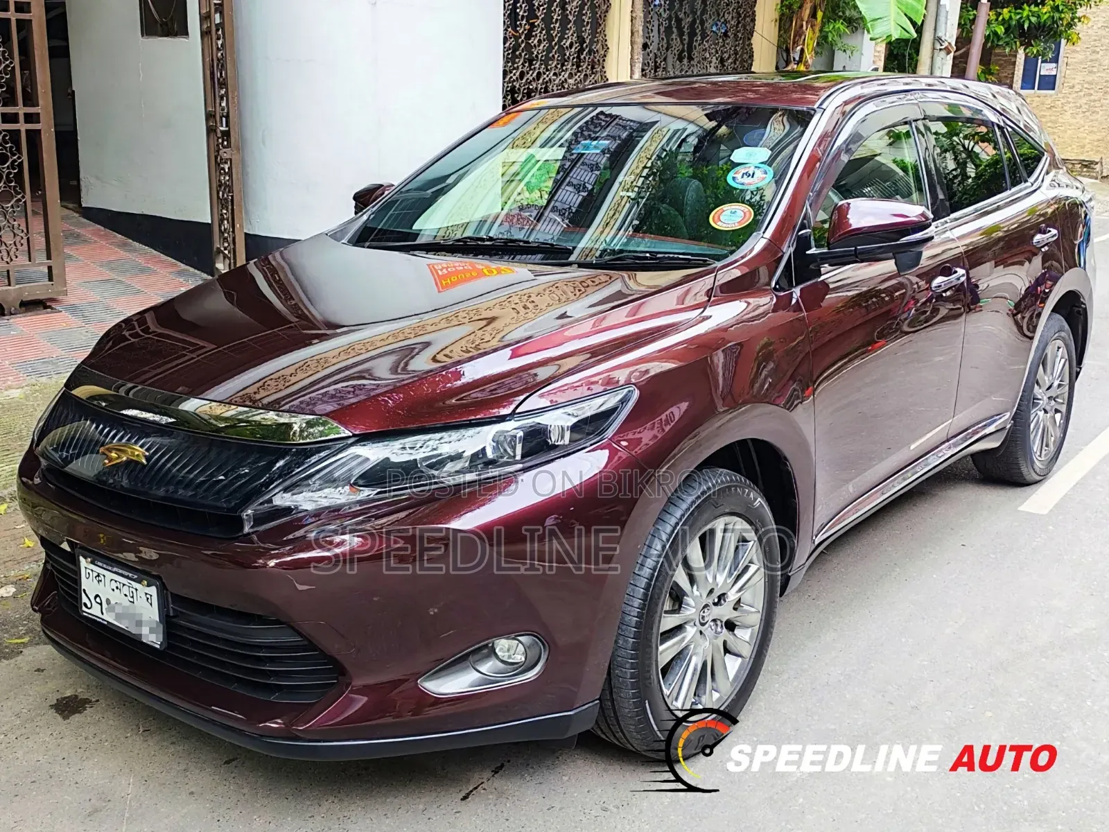 Toyota Harrier 2013 Maroon
