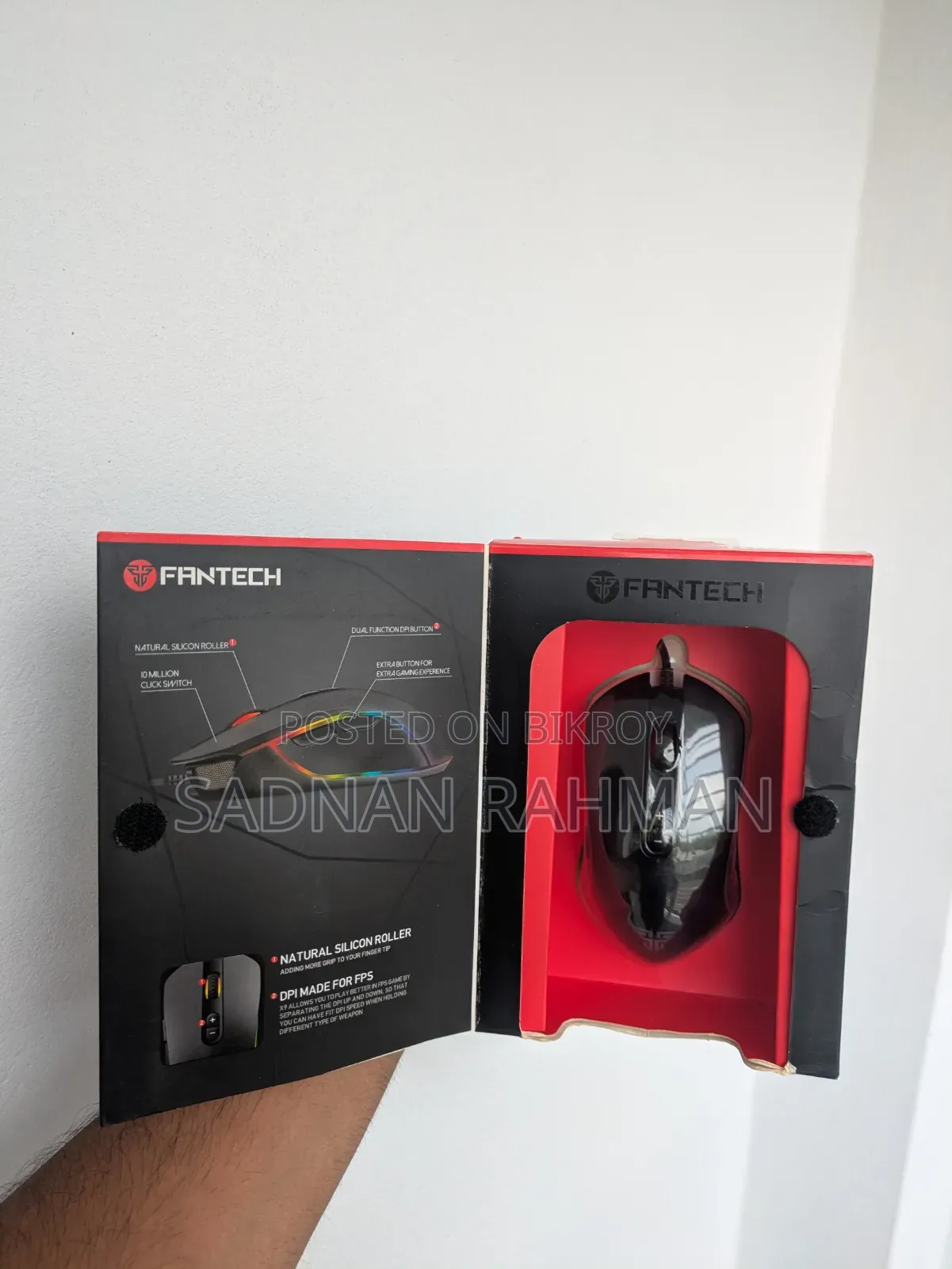 Fantech Thor X9 Thor Macro RGB Gaming Mouse