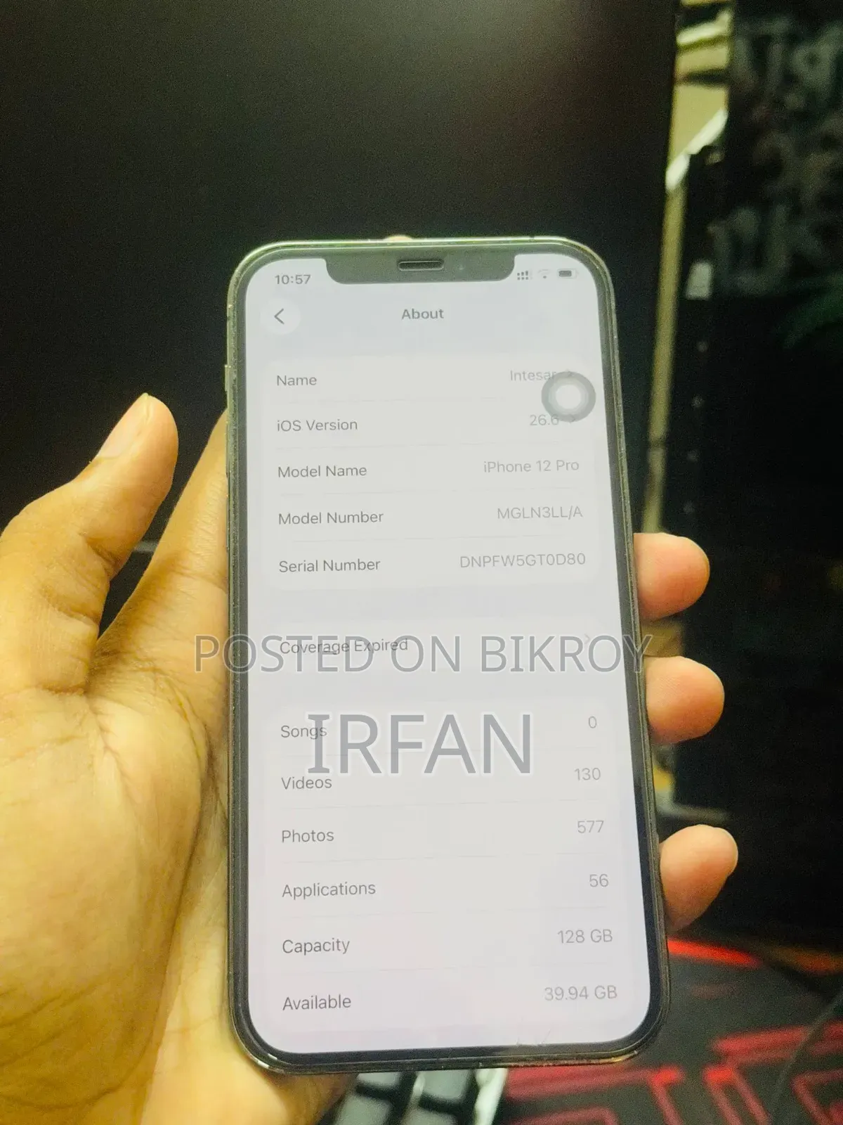 Apple iPhone 12 Pro 128 GB Gray