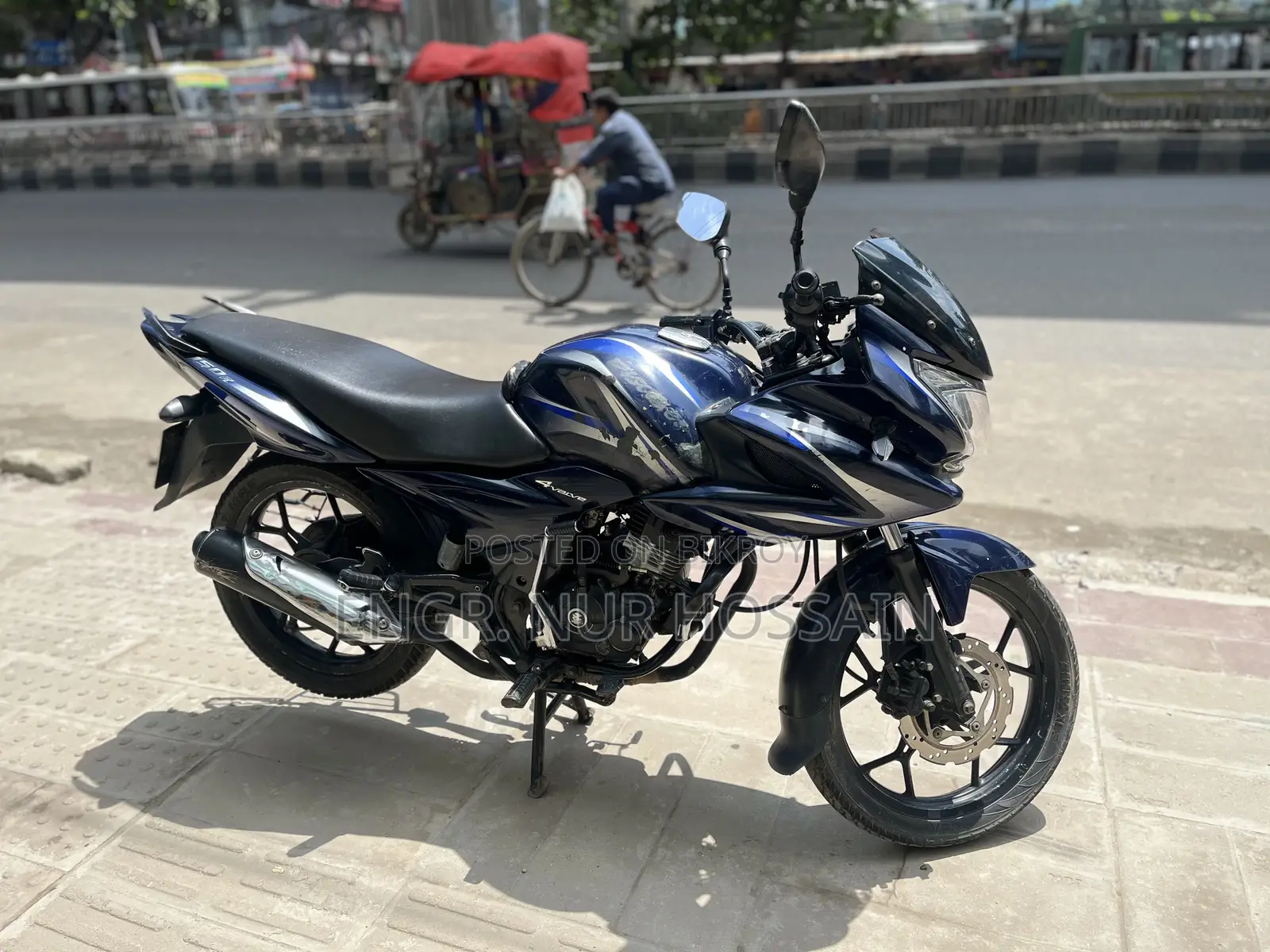 Bajaj Discover 150F 2016 Blue