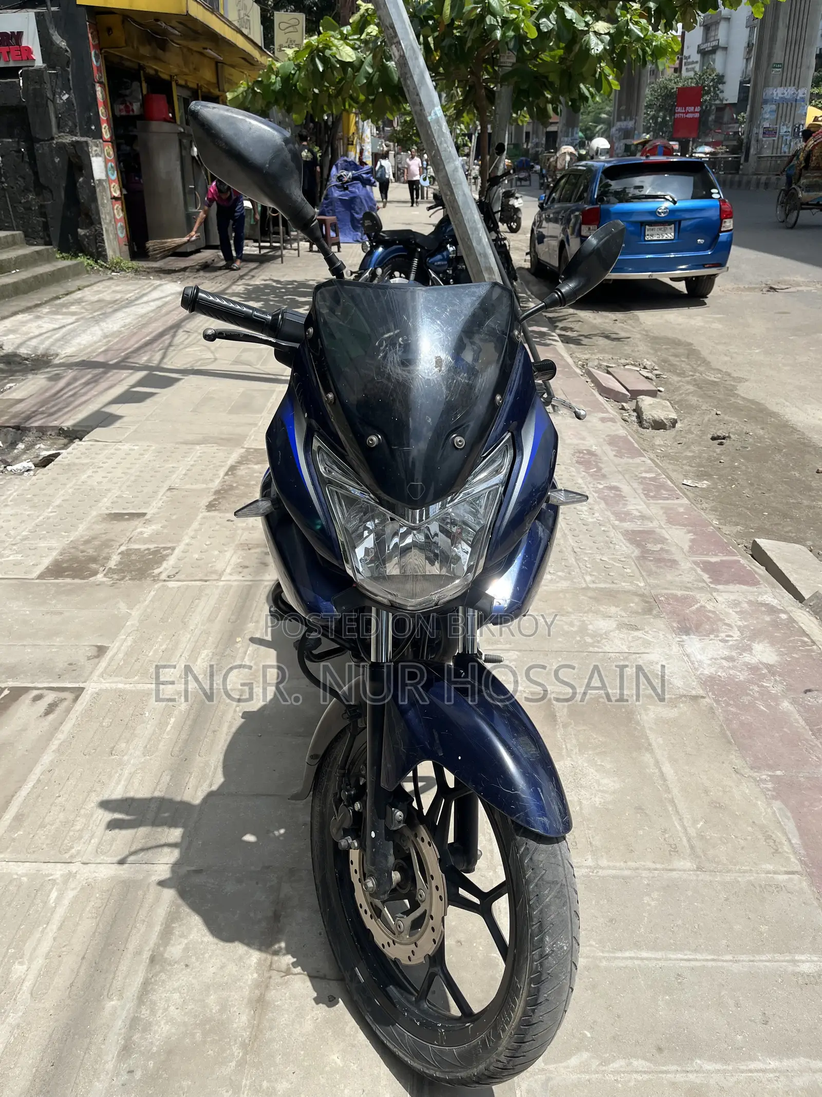 Bajaj Discover 150F 2016 Blue