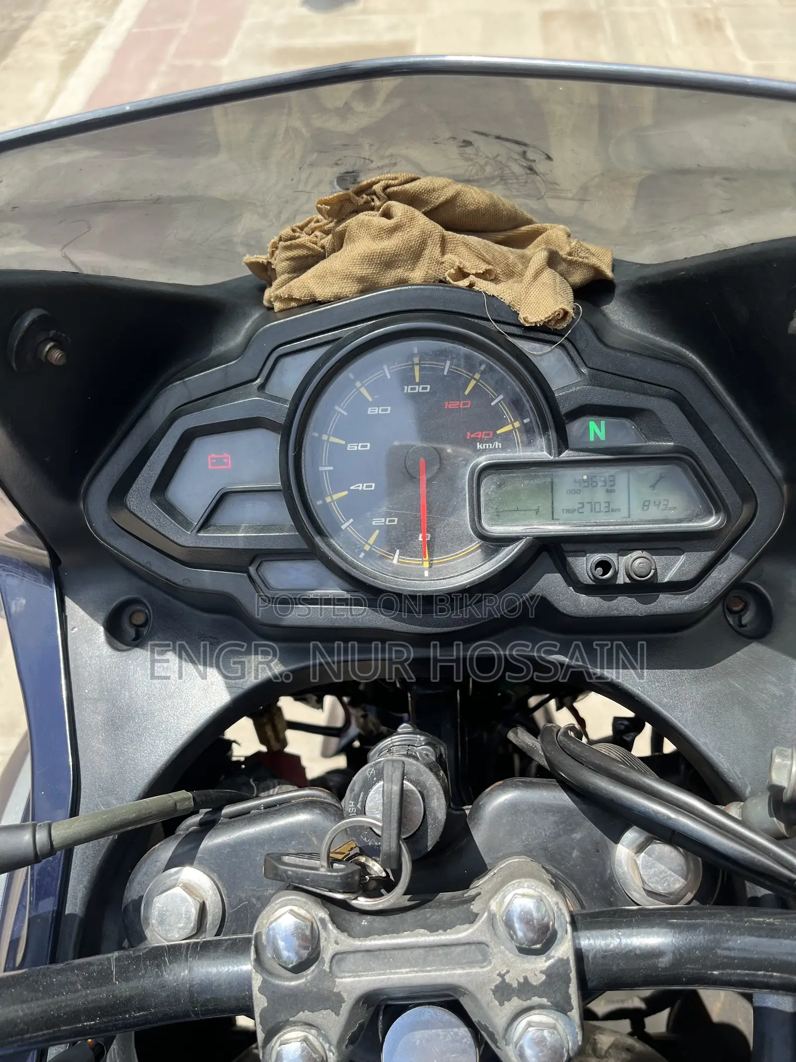 Bajaj Discover 150F 2016 Blue