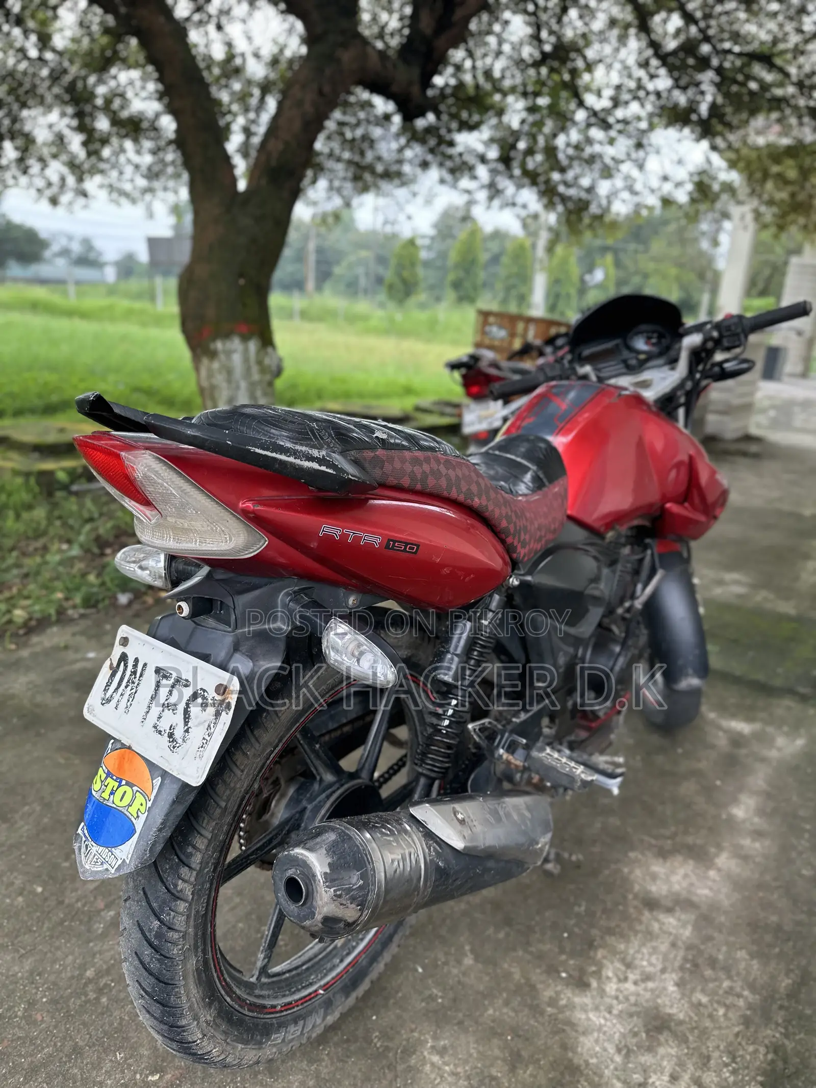 TVS Apache RTR 160 2V 2011 Red