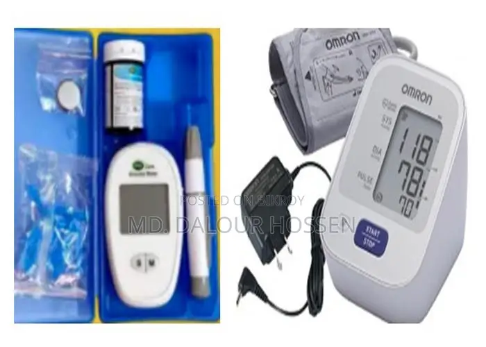 Blood Pressure and Diabetes Testing Machine BP Diabetics Machine