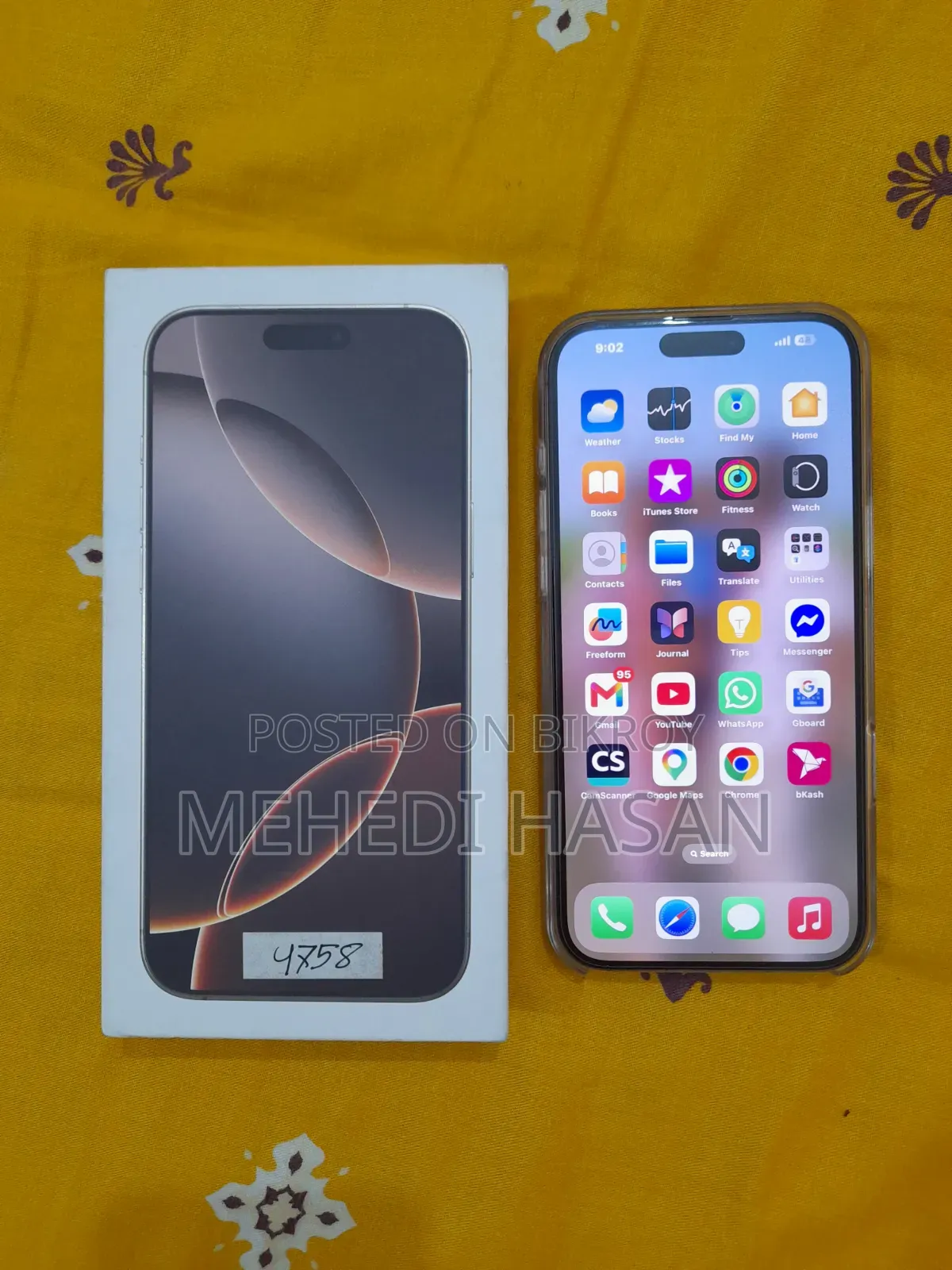 Apple iPhone 16 Pro Max 256 GB Gold