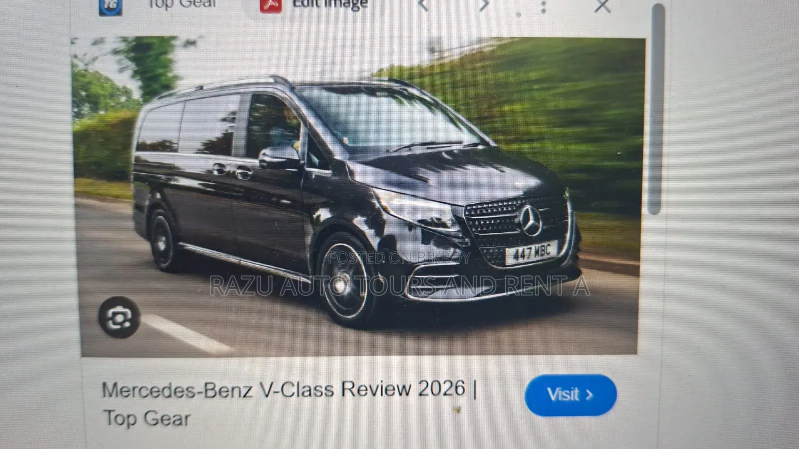Mercedes for Rent