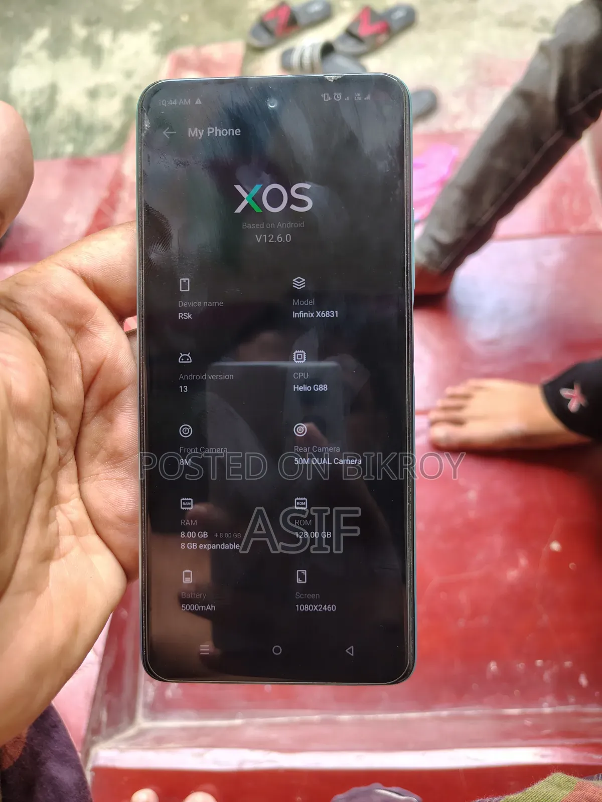 Infinix Hot 30 128 GB Green