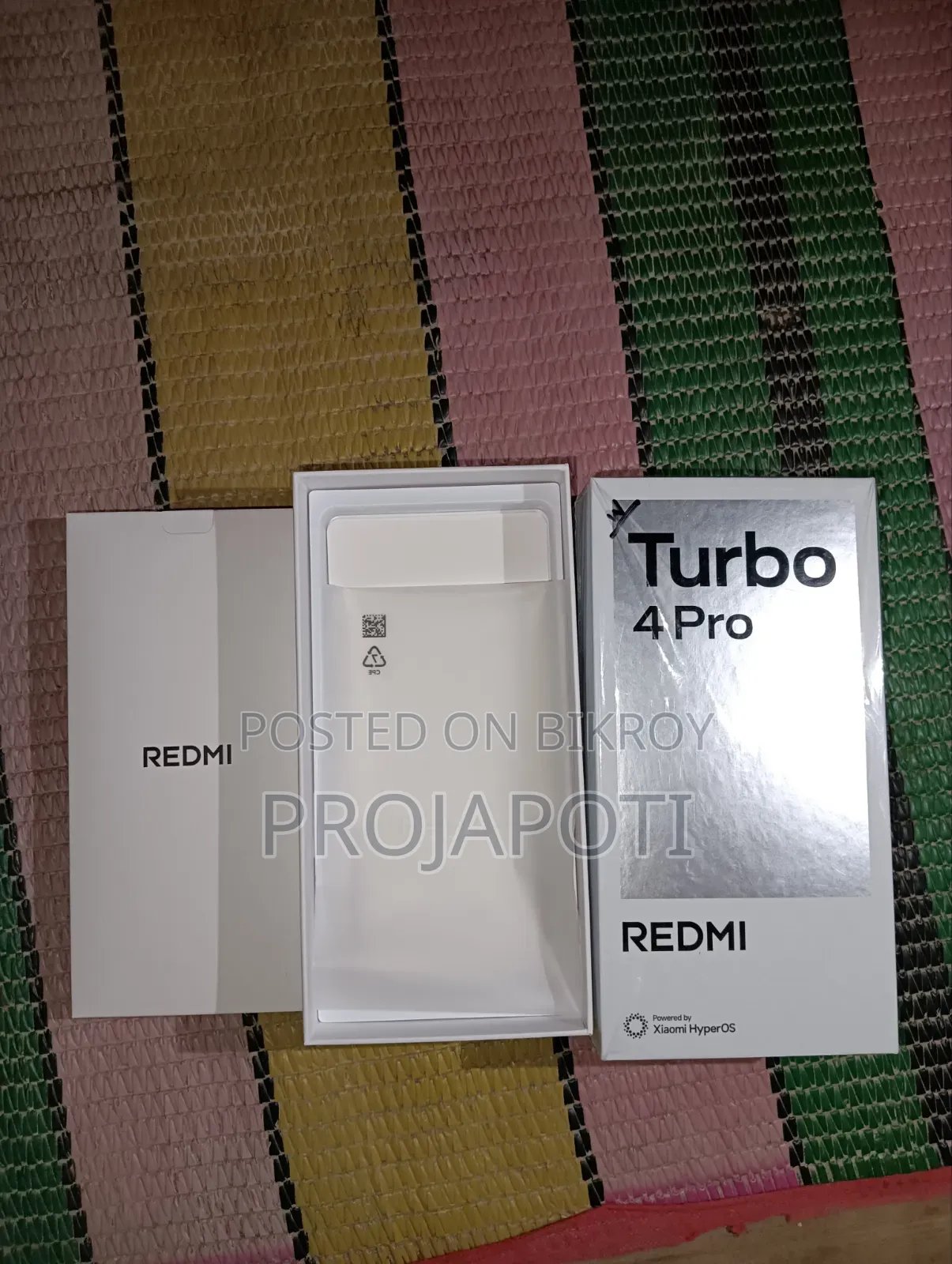 New Xiaomi Redmi Turbo 4 Pro 256 GB White