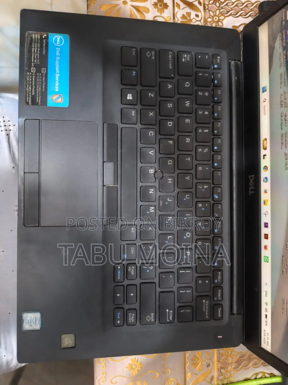 ল্যাপটপ Dell Latitude 7480 8GB Intel Core I5 SSD 256GB