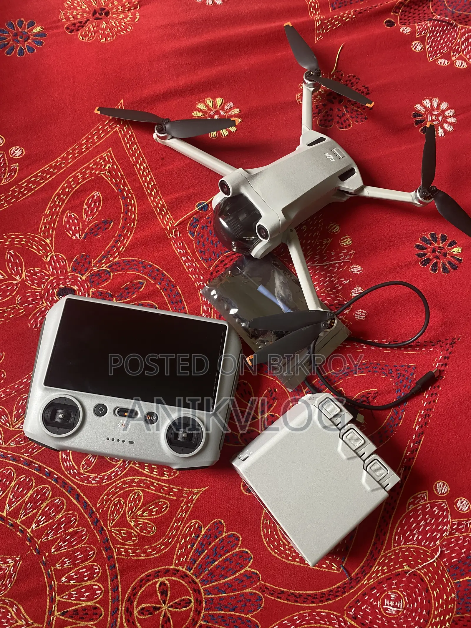 Rc Full Combo Dji Mini3pro Fresh Condition Used