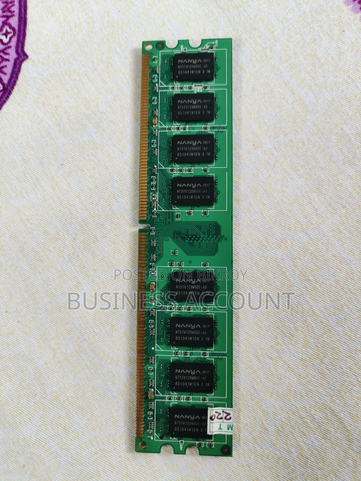 Computer RAM.