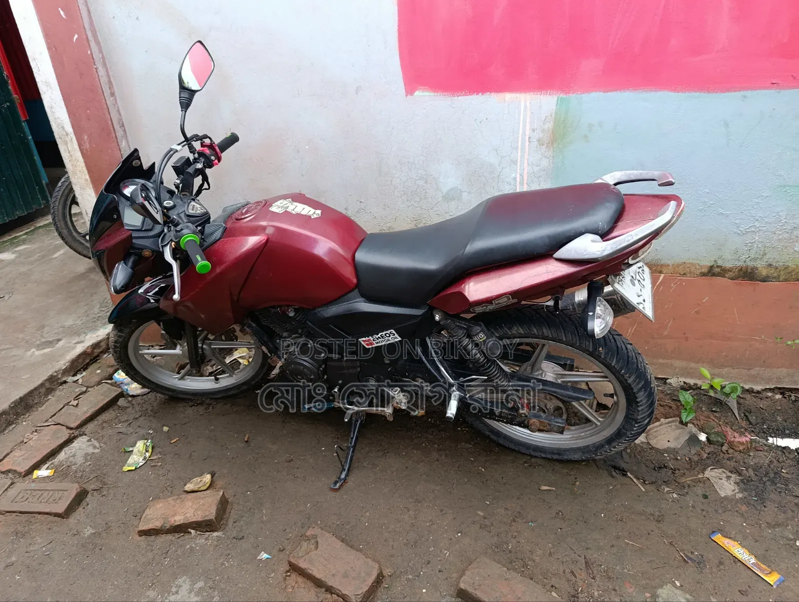 TVS Apache RTR 160 2V 2019 Red