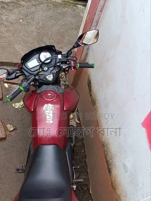 TVS Apache RTR 160 2V 2019 Red